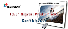 13.3" Digital LCD Photo Frame