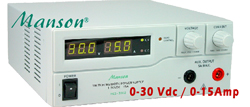 MANSON HCS-3302 Variable LAB PSU