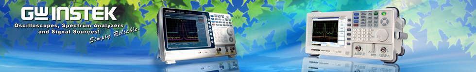 GW Instek - Oscilloscope, Spectrum Analyzers and Signal Sources!