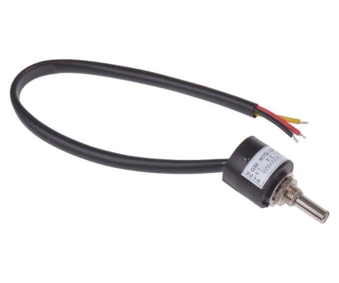 842-7119 - ROTARY POTENTIOMETER W/W 10K 1W 10% GANG OPEN END LEAD