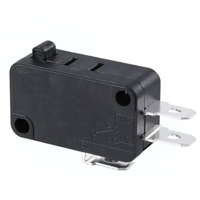 JD04-A4-F3-H6 - MINI MICRO LIMIT SWITCH SPDT 3PIN NO LEVER 20A 250VAC JD04-A4-F3-H6 - MINI MICRO LIMIT SWITCH SPDT 3PIN NO LEVER 20A 250VAC