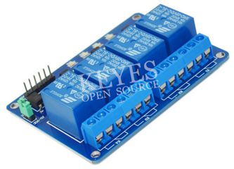 ME108 - 4 Channel 5VDC Relay Module Board