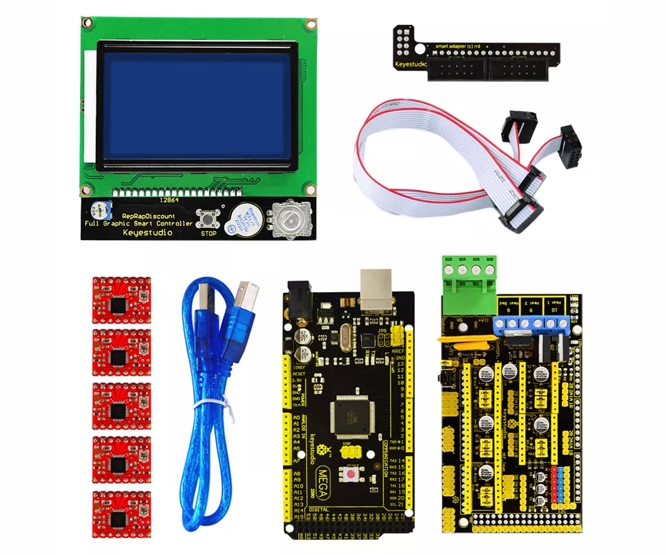 Other Electronic Components & Equipment 3D PRINTER KIT FOR ARDUINO