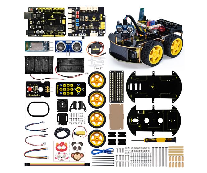 Kit de robot 4WD Conduino IDE compatible Kit de Chile