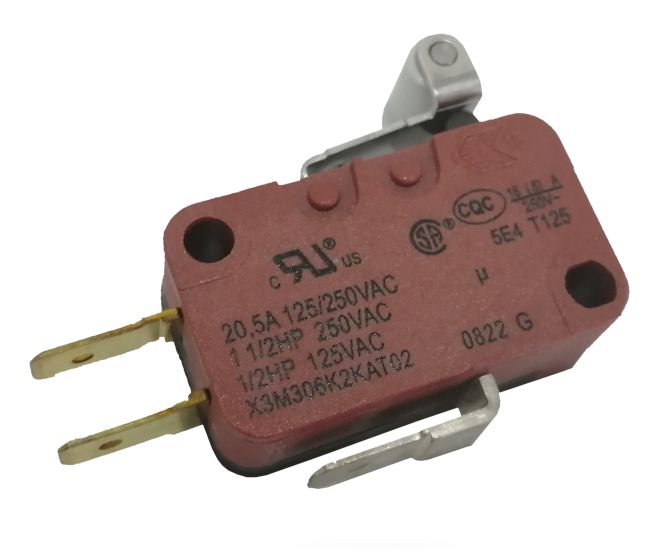 5 X Mini Interruttori A Levetta On/Off SPDT 3A 250V - Foro Pannello 6mm